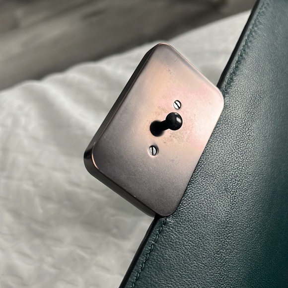 Coach Alie Shoulder Bag Colorblock Retro Teal Multi - Picture 8 of 16